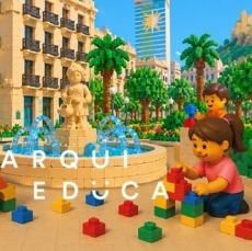 28 SEPT<br>Alicante<br>Taller infantil Arquieduca<br>ConstruLAB Alicante